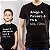 Kit Camisetas Masculina e Infantil Unissex Pretas de mangas curtas Tal pai tal filho Pai Ídolo e Filho Fã - Imagem 1