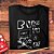 Kit Camisetas Premium Roquenrou Masculina e Infantil Unissex Pretas de mangas curtas Tal Pai tal filho Born to be Wild - Imagem 2