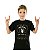 Kit Camisetas Masculina e Infantil Unissex Pretas de mangas curtas Tal pai tal filho / filha Only Rock n Roll - Imagem 4