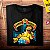 Camiseta rock Homer Simpsons Appetite for Donuts tamanho adulto com mangas curtas na cor Preta Premium - Imagem 2