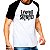 Camiseta Lynyrd Skynyrd Logo Retrô Raglan tamanho adulto na cor branca com mangas pretas - Imagem 3