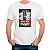 Camiseta Bob Marley Atleta de Ponta tamanho adulto com mangas curtas na cor Branca Premium - Imagem 1