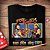 Camiseta rock Foo Fighters Street Fighter tamanho adulto com mangas curtas na cor preta - Imagem 5