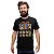 Camiseta rock Foo Fighters Street Fighter tamanho adulto com mangas curtas na cor preta - Imagem 4