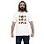 Camiseta Bateristas do Rock tamanho adulto com mangas curtas na cor Branca Premium - Imagem 3
