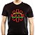 Camiseta Red Hot Chili Pepppers Unlimited Love tamanho adulto com mangas curtas na cor Preta Premium - Imagem 1