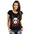 Camiseta rock Jason Slasher para adulto com mangas curtas na cor preta premium - Imagem 3