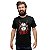 Camiseta rock Jason Slasher para adulto com mangas curtas na cor preta premium - Imagem 4
