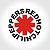 Camiseta rock Red Hot Chili Peppers raglan logo masculina tamanho adulto branca com mangas vermelhas - Imagem 2