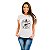 Camiseta Slash Vitruviano tamanho adulto com mangas curtas na cor Branca Premium - Imagem 4