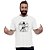 Camiseta Slash Vitruviano tamanho adulto com mangas curtas na cor Branca Premium - Imagem 3