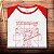 Camiseta rock Flea Vitruviano raglan masculina tamanho adulto branca com mangas vermelhas - Imagem 2