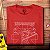 Camiseta Flea Vitruviano na cor Vermelha o no tamanho adulto com mangas curtas Premium - Imagem 2