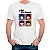 Camiseta Beatles Cartoon Hard Days Morning tamanho adulto com mangas curtas na cor Branca Premium - Imagem 1