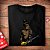 Camiseta chewbacca Slash Premium com mangas curtas na cor preta - Imagem 2