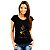 Camiseta chewbacca Slash Premium com mangas curtas na cor preta - Imagem 4