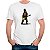 Camiseta chewbacca Slash Premium com mangas curtas na cor branca - Imagem 1