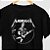 Camiseta Rock Madruga Metaleiro Premium tamanho adulto com mangas curtas na cor preta - Imagem 1
