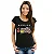 Oferta Relâmpago - Camiseta GG Feminina Preta Eddies Friends Premium - Imagem 1