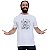 Camiseta Rock Batera Vitruviano tamanho adulto com mangas curtas Premium na cor banca - Imagem 3