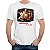 Camiseta Rock Premium Acústico Madruga tamanho adulto com mangas curtas na cor branca - Imagem 1