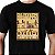 Camiseta Hieroglífos do Rock tamanho adulto com mangas curtas na cor preta - Imagem 1