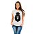 Camiseta Rock Premium Slash Caveira tamanho adulto com mangas curtas na cor branca - Imagem 4