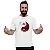 Oferta Relâmpago - Camiseta P Masculina Branca Yin Yang Stairway to Hell Premium - Imagem 2