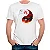 Oferta Relâmpago - Camiseta P Masculina Branca Yin Yang Stairway to Hell Premium - Imagem 3