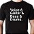 Oferta Relâmpago - Camiseta Preta G masculina Voice & Guitar & Bass & Drums Premium - Imagem 2