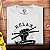 Camiseta Relax the Drummer is here tamanho adulto com mangas curtas na cor branca Premium - Imagem 2