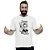 Camiseta Drums its cheaper than therapy tamanho adulto com mangas curtas na cor branca Premium - Imagem 3