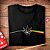 Camiseta Dark Side of The Hemp tamanho adulto com mangas curtas na cor preta Premium - Imagem 2