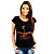 Camiseta  Ovni Vinil tamanho adulto com mangas curtas na cor preta Premium - Imagem 4