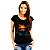 Camiseta Vinily Space tamanho adulto com mangas curtas na cor preta Premium - Imagem 4
