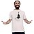 Camiseta Walking Bass tamanho adulto com mangas curtas na cor branca Premium - Imagem 3