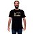 Camiseta The Groovefather amanho adulto com mangas curtas na cor preta - Imagem 3