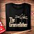 Camiseta The Groovefather amanho adulto com mangas curtas na cor preta - Imagem 2