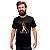 Camiseta Rock Alien tamanho adulto com mangas curtas na cor preta - Imagem 4