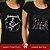 Kit 2 Camisetas Premium Madruga Metaleiro e Abbey Village pretas femininas - Imagem 1