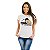 Kit 2 Camisetas Premium Acústico Madruga Branca e Snoopy Mecury feminina branca - Imagem 5