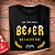 Camiseta For Those About Beer We Salute You tamanho adulto com mangas curtas na cor preta - Imagem 2