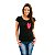 Camiseta Coração de Roqueiro tamanho adulto com mangas curtas na cor preta - Imagem 4