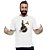 Camiseta Bike Vinil Retro tamanho adulto com mangas curtas na cor branca Premium - Imagem 3