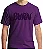 Oferta Relâmpago - Camiseta GG masculina premium Roxa Burn de mangas curtas tamanho adulto - Imagem 1