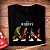 Camiseta The Heroes Abbey Road tamanho adulto com mangas curtas na cor preta Premium - Imagem 2