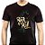 Camiseta Rock n Roll Thunder tamanho adulto com mangas curtas na cor preta Premium - Imagem 1