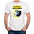 Camiseta Bat Batera tamanho adulto com mangas curtas na cor branca Premium - Imagem 1