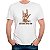 Camiseta We Will Rock You tamanho adulto com mangas curtas na cor branca Premium - Imagem 1