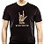 Camiseta We Will Rock You tamanho adulto com mangas curtas na cor preta Premium - Imagem 1